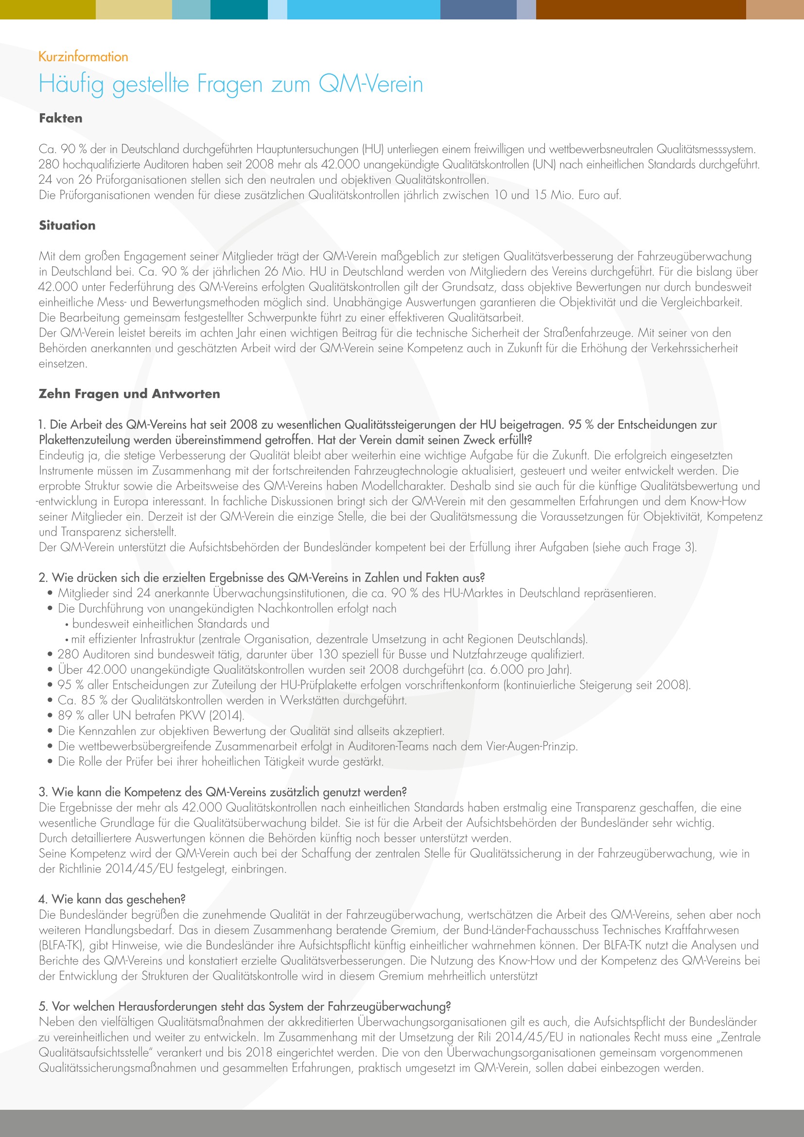 QM FAQ 08/2015
